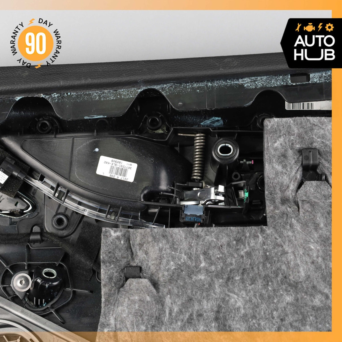 17-20 Maserati Levante M161 Interior Door Panel Front Left Side Black OEM 73k - photo 15