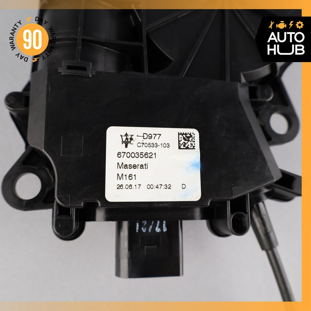 17-23 Alfa Romeo 949 Stelvio Rear TailGate Trunk Latch Lock Actuator OEM 72k - photo 10