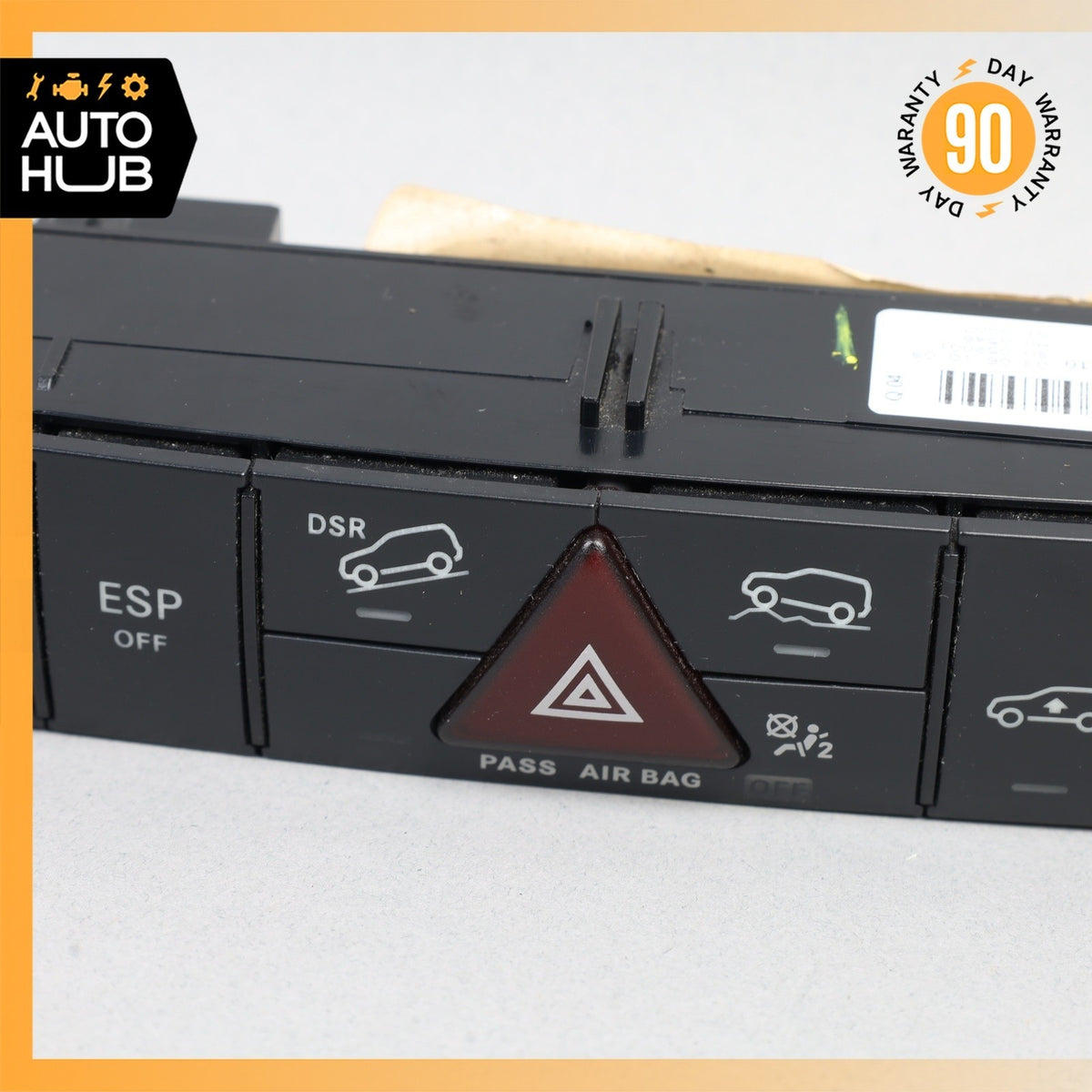 06-12 Mercedes X164 GL350 ML550 Hazard Control Switch Panel OEM - photo 3