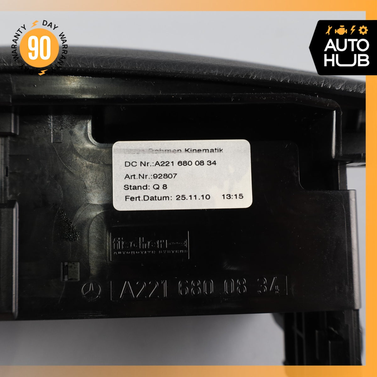 10-13 Mercedes W221 S400 S63 S550 Dashboard Center Console CD Player Cover OEM - photo 11