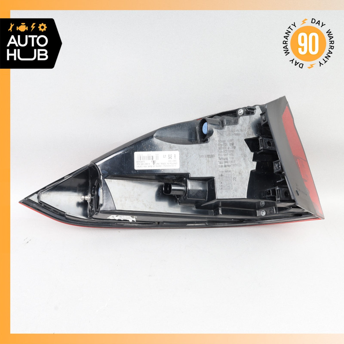 15-18 Porsche Cayenne 958 Right Side Outer Tail Light Lamp 7P5945208H OEM 80k - photo 10