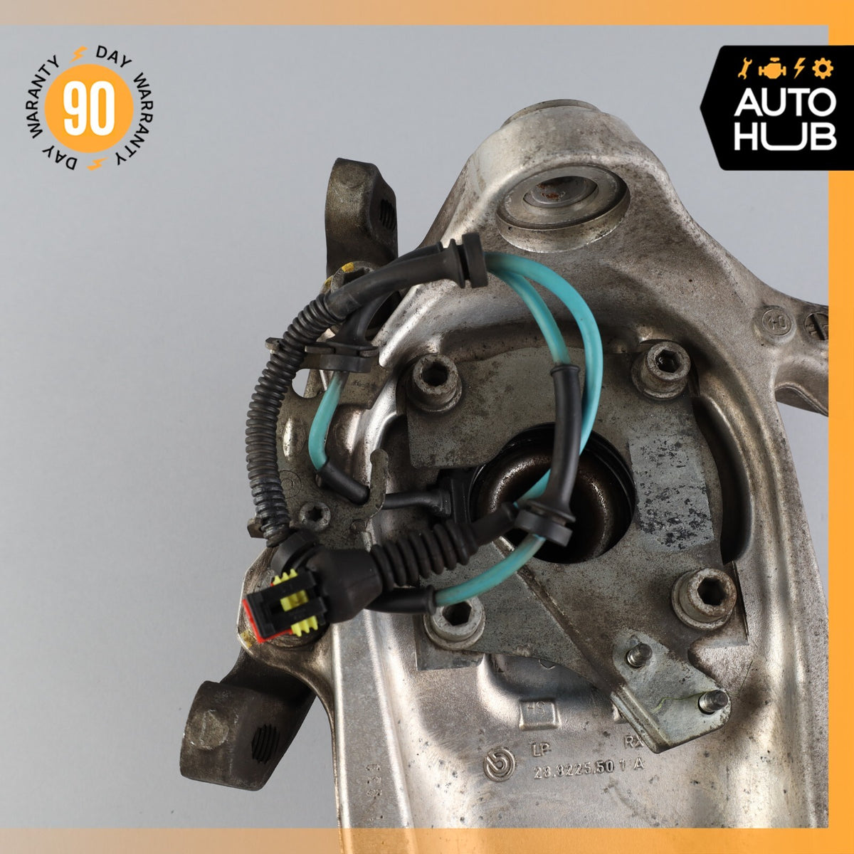 11-19 Maserati Quattroporte S M139 Front Left Side Spindle Knuckle Hub OEM 74k - photo 4