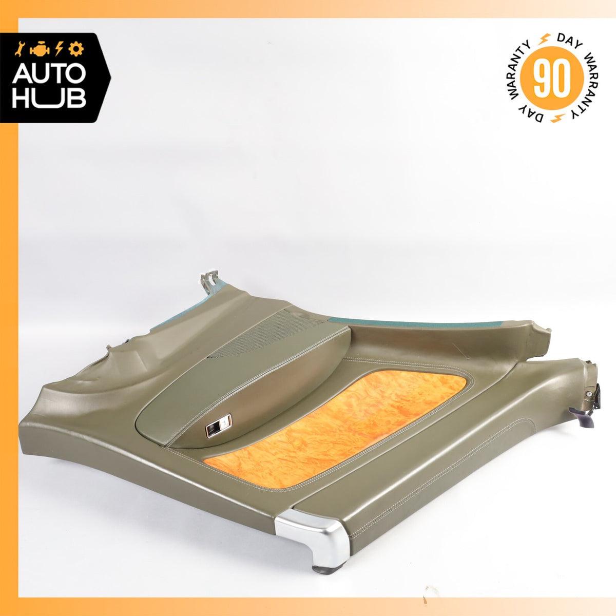 03-10 Bentley Continental GT Rear Left Driver Side Interior Door Panel Green OEM - photo 15