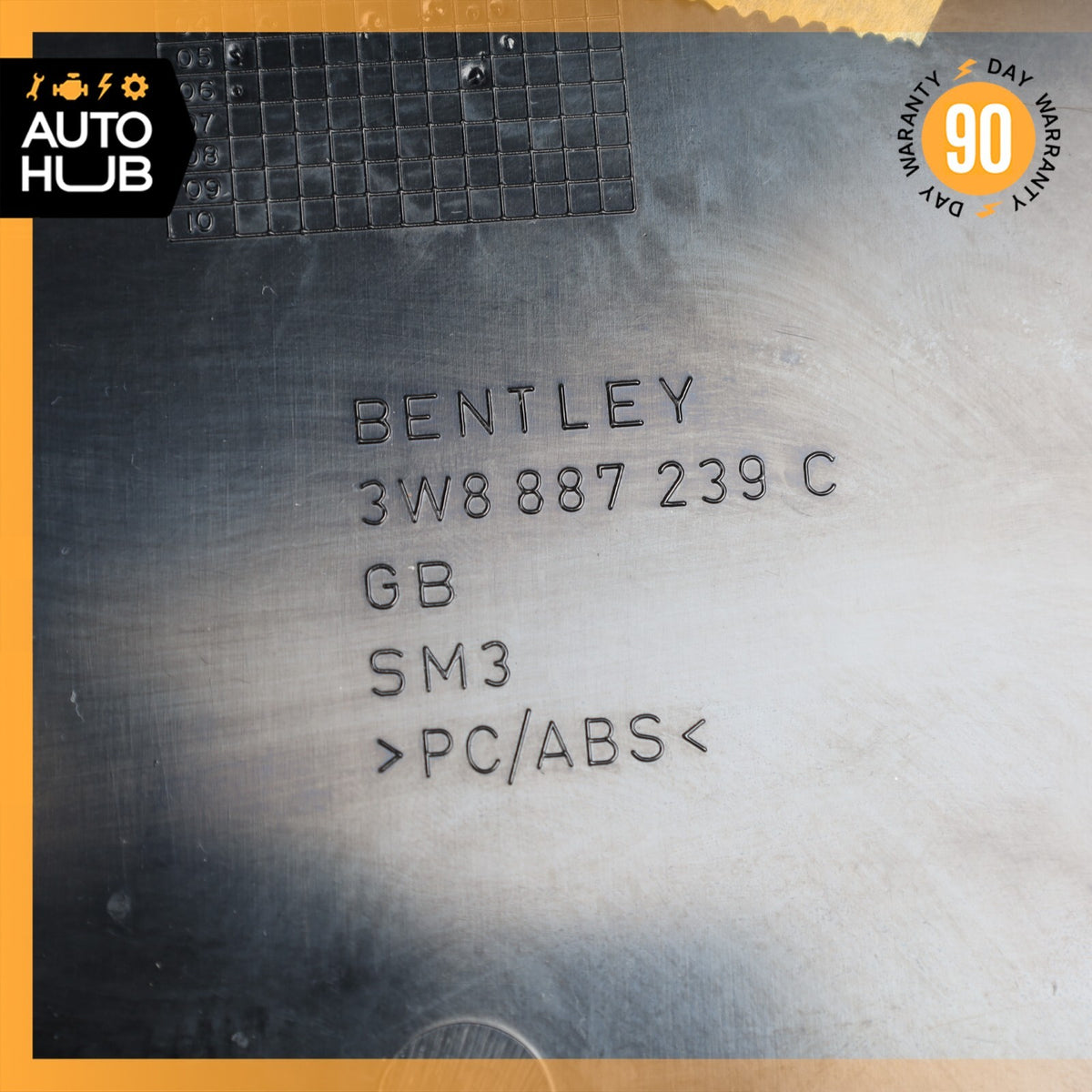 03-10 Bentley Continental GT Coupe Rear Left or Right Shelf Cover Panel OEM - photo 11