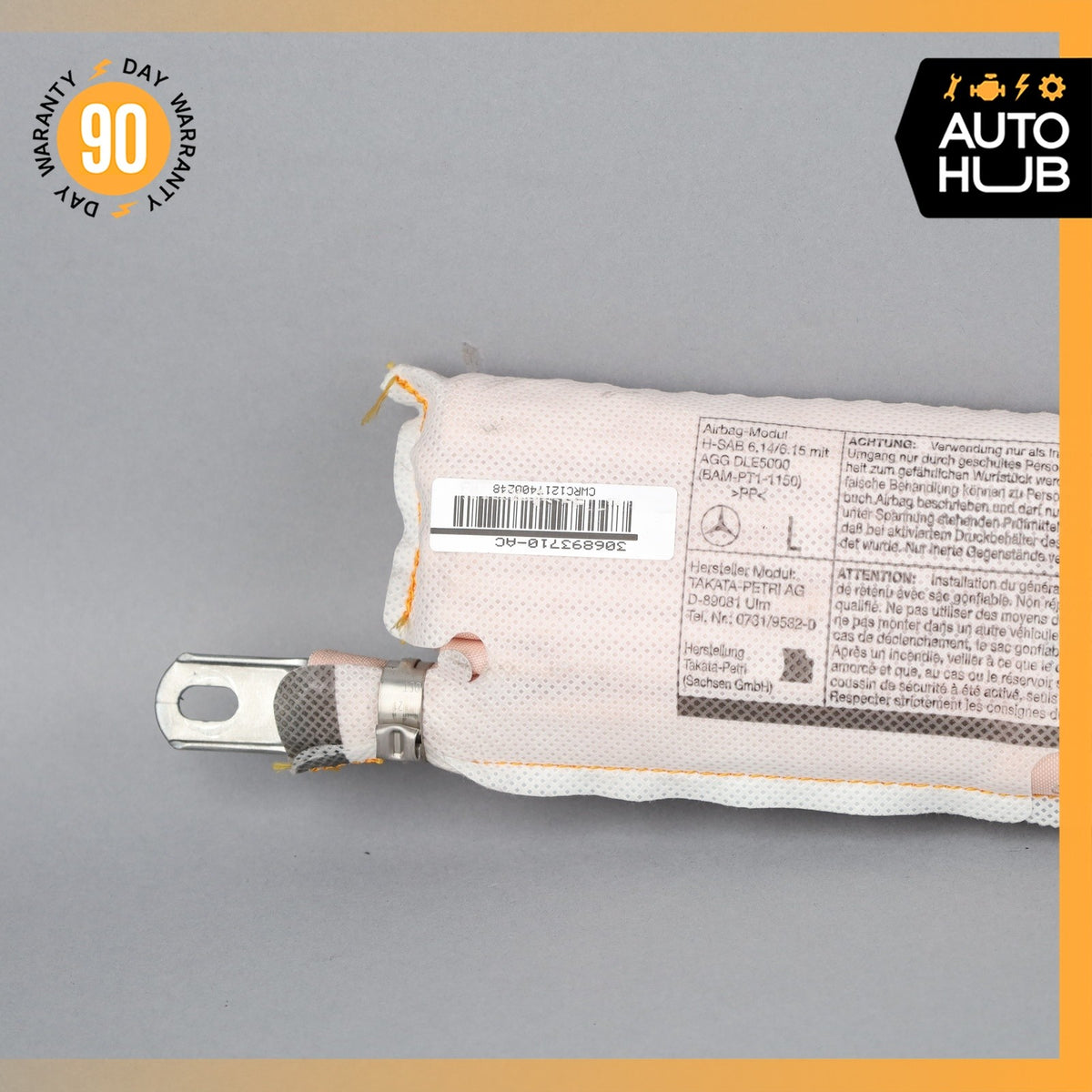 12-20 Mercedes R172 SLK250 SLC300 Left Side Door Airbag 1728602502 OEM 40k - photo 7