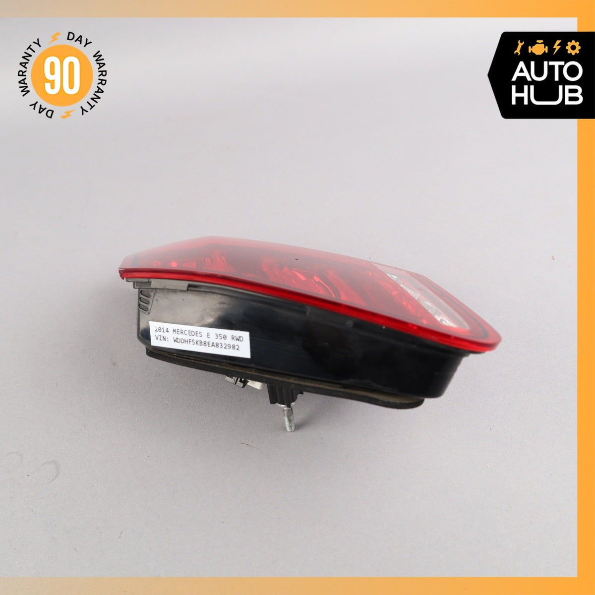 14-16 Mercedes W212 E350 E400 Sedan LED Tail Light Lamp Inner Right Side OEM - photo 14