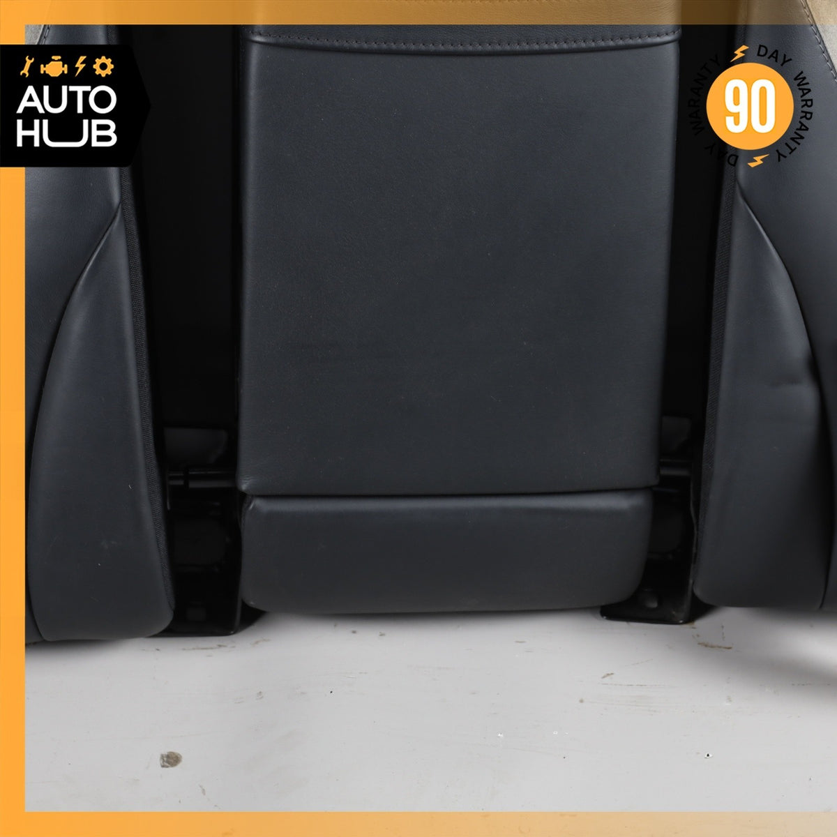 15-21 Mercedes W205 C63 AMG Sedan Rear Seat Cushion Upper Top Assembly Nappa OEM - photo 5