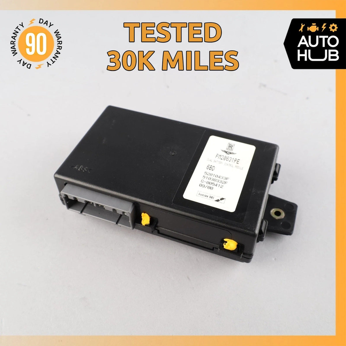99-09 Bentley Arnage / Rolls Royce Seraph Dual Battery Control Module OEM 30k - photo 1