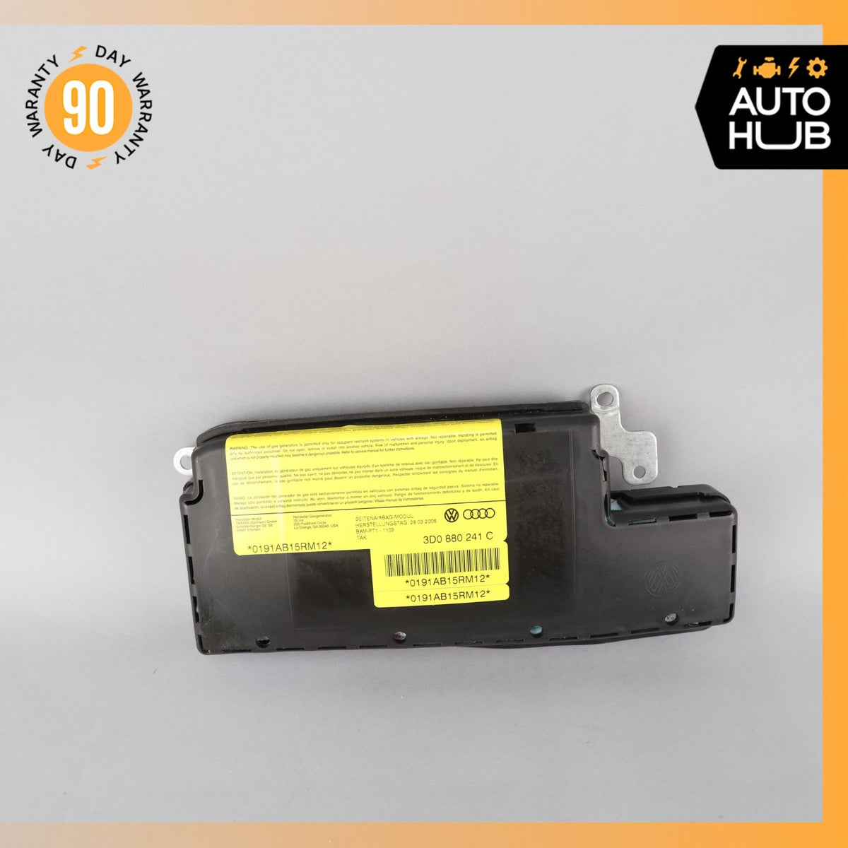 Bentley Continental Flying Spur Seat Airbag Air Bag SRS Front Left Side OEM 39k - photo 2
