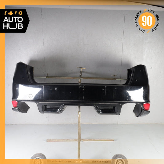 11-14 Porsche Cayenne 958 GTS Turbo Sport Design Rear Bumper Cover Black OEM - photo 1