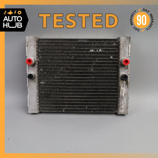 07-14 BMW E70 X5 X6 Left Driver Side Auxiliary Water Radiator OEM - photo 1