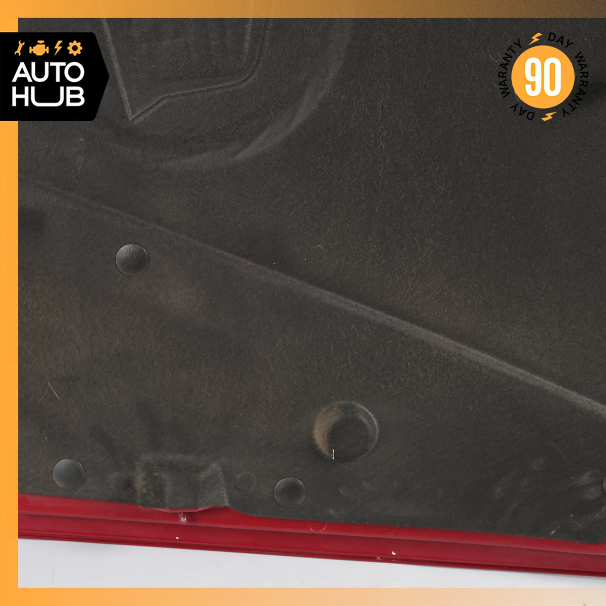 04-08 Cadillac XLR Hood Cover Panel Assembly Red 10340278 OEM 58k - photo 18