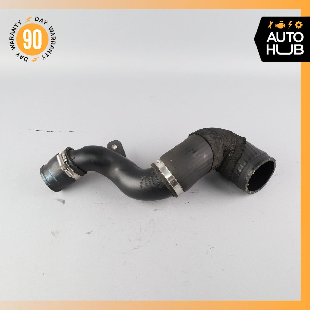 03-12 Bentley Continental GT GTC 6.0L W12 Right Side Intercooler Hose Pipe OEM - photo 1