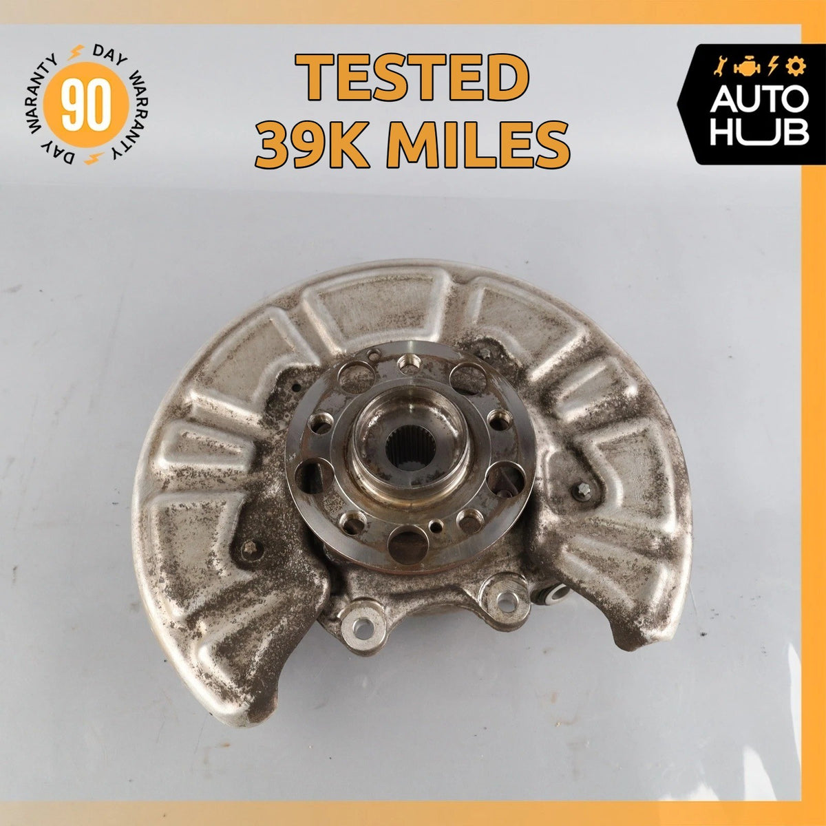 17-23 Mercedes W205 C63 AMG Rear Right Side Spindle Knuckle Hub OEM 39k - photo 1