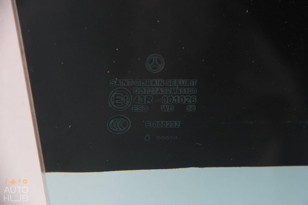03-09 Mercedes W209 CLK320 CLK500 Right Passenger Side Door Window Glass OEM - photo 6