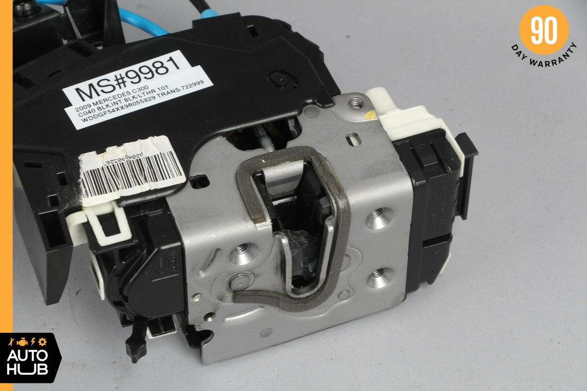 08-14 Mercedes W204 C300 C63 AMG E350 Rear Right Door Lock Latch Actuator OEM - photo 8