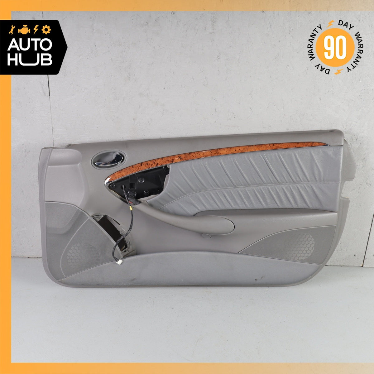 06-09 Mercedes W209 CLK350 CLK550 Door Panel Front Right Side Nappa OEM 77k - photo 1