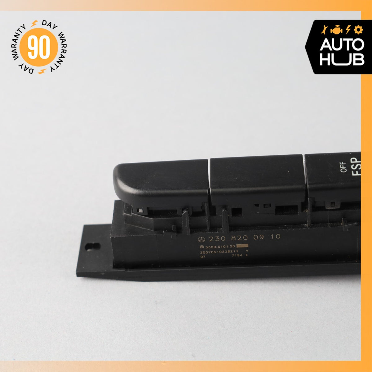 Mercedes R230 SL550 SL55 AMG Center Console ESP Switch Control Button OEM - photo 6