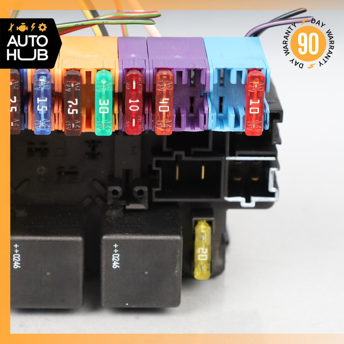 03-12 Mercedes R230 SL500 SL55 AMG Front Left SAM Fuse Box Control Module OEM - photo 4