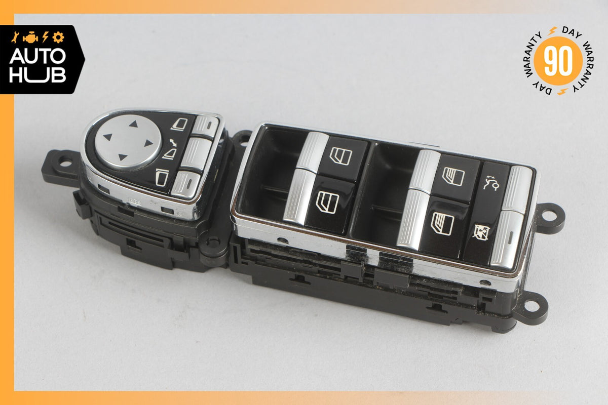 09-13 Mercedes W221 S550 S400 S450 Left Driver Master Window Switch Control OEM - photo 1
