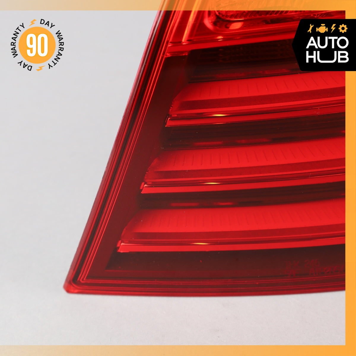 14-16 BMW F10 528i 535i Rear Right Outer Tail Light 63217312708 OEM - photo 4