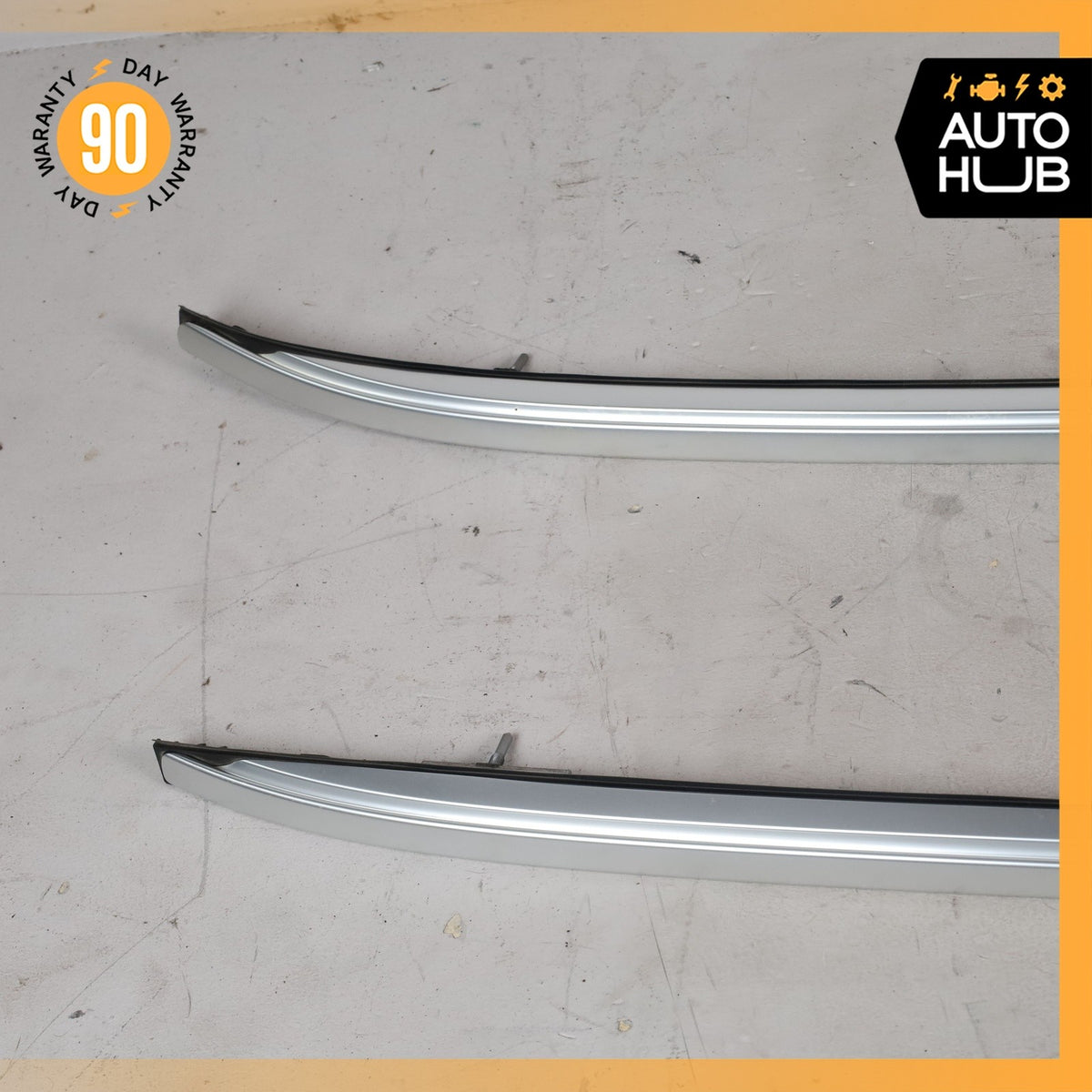 14-18 BMW F15 X5 Baggage Luggage Roof Rack Rail Crossbar Set 51137295814 OEM - photo 2