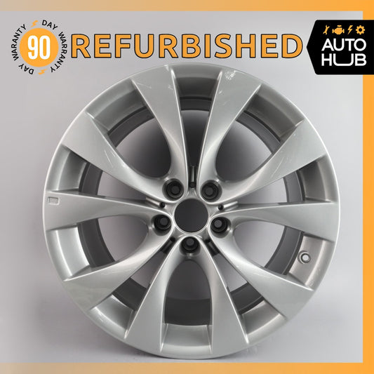 BMW E70 X5 10 x 20 20" Style 227 Front Wheel Rim Silver 8037349 OEM - photo 1
