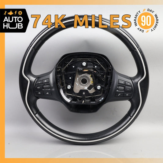 14-21 BMW i3 I01 Hybrid Steering Wheel Black 6870168 OEM 74k - photo 1