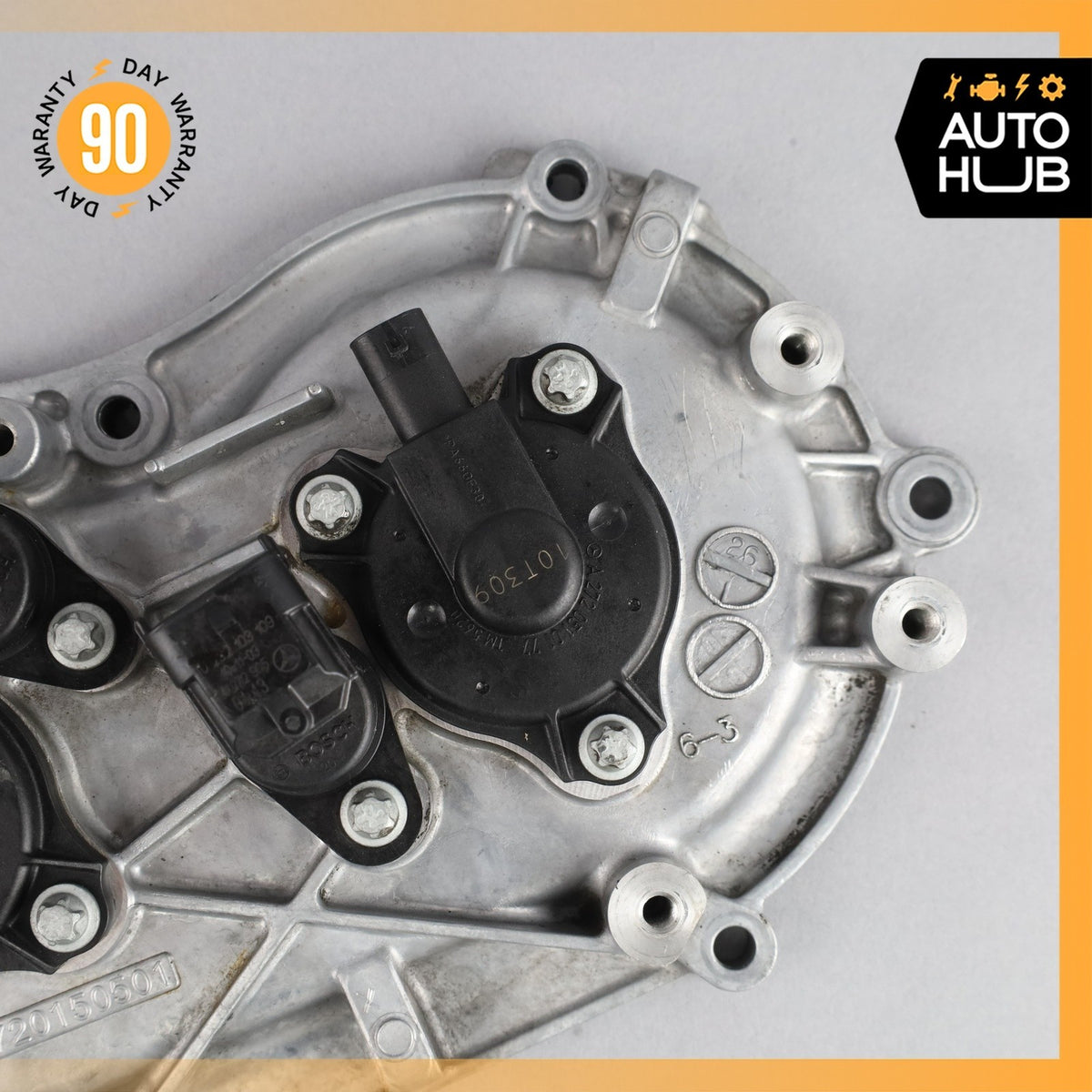Mercedes W207 E350 S400 C300 Front Left Side Engine Timing Chain Cover Plate OEM - photo 4