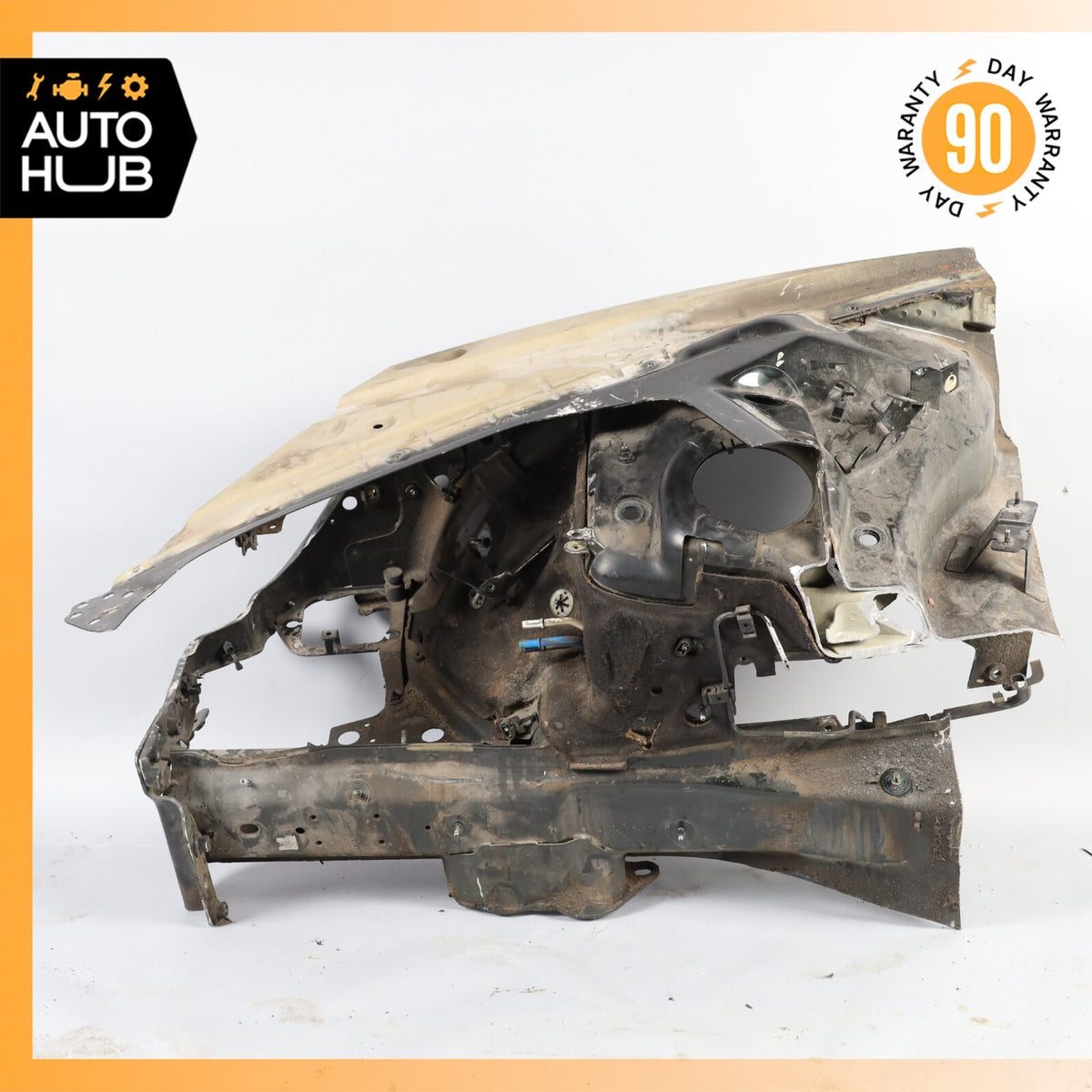 03-10 Bentley Continental GT Front Right Frame Apron Beam Inner Fender OEM - photo 1