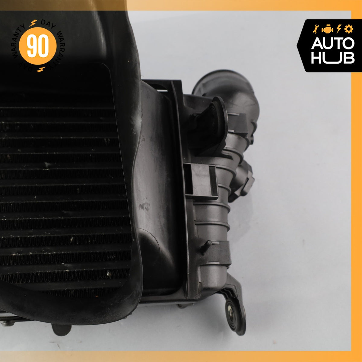 Bentley Continental Flying Spur Left Intercooler Radiator w/ Air Duct OEM - photo 9