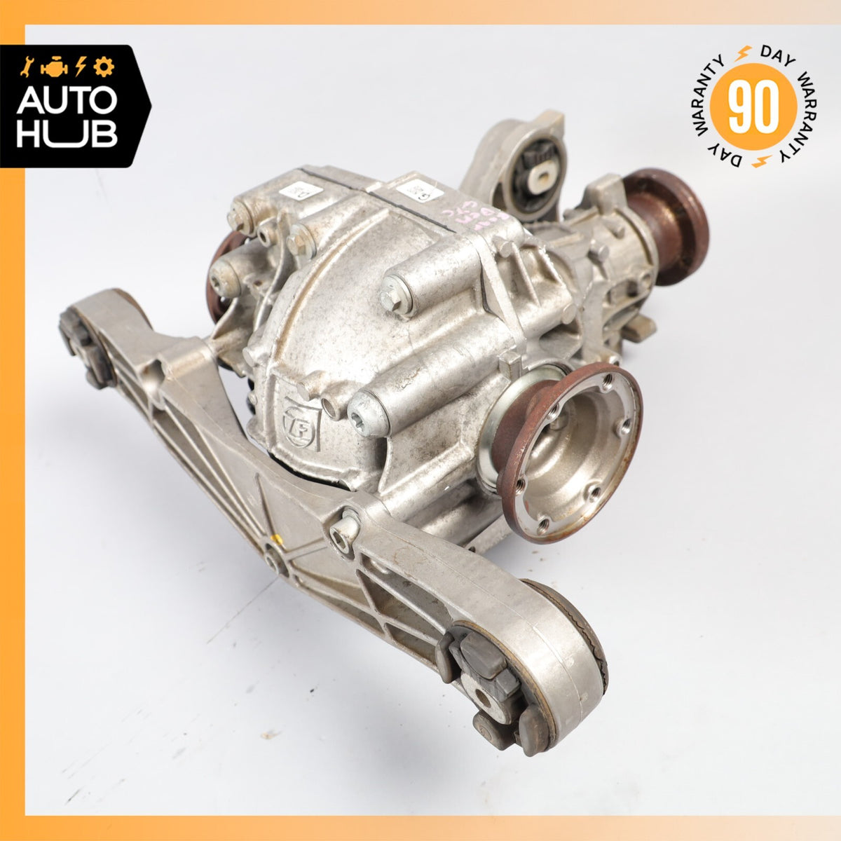 03-18 Bentley Continental GTC 6.0L Rear Differential Diff Axle Carrier OEM 59k - photo 9