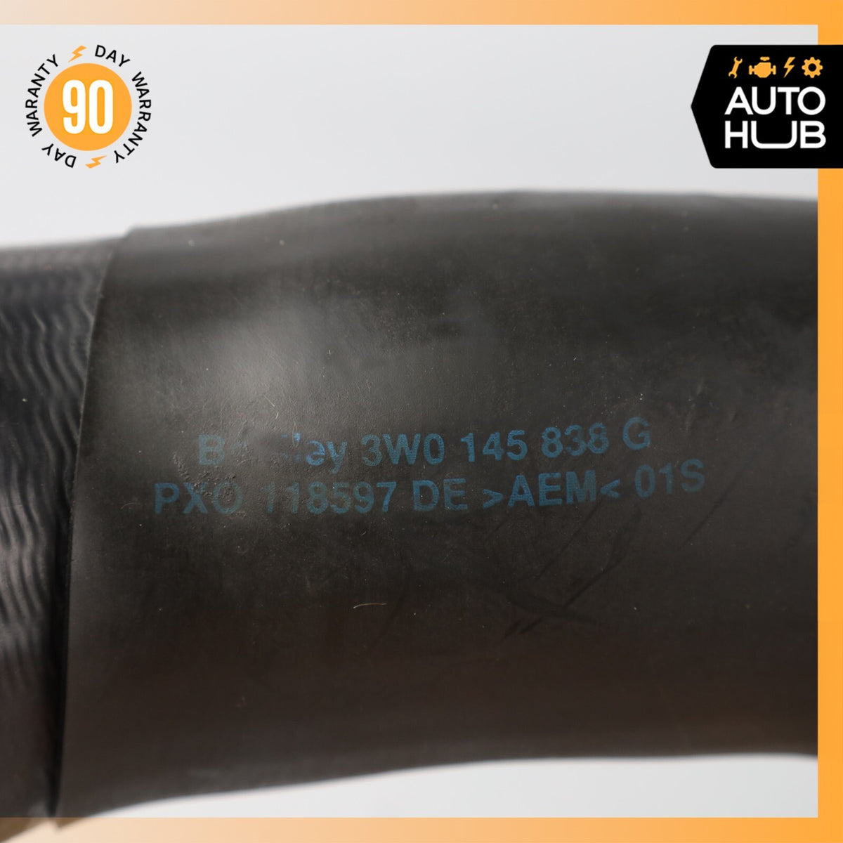 Bentley Continental GTC GT 6.0L Right Side Intercooler Hose Pipe OEM - photo 7