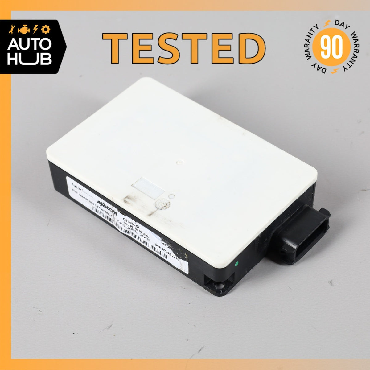07-10 Mercedes W221 S550 CL63 Bumper Blind Spot Radar Distance Sensor Module OEM - photo 1