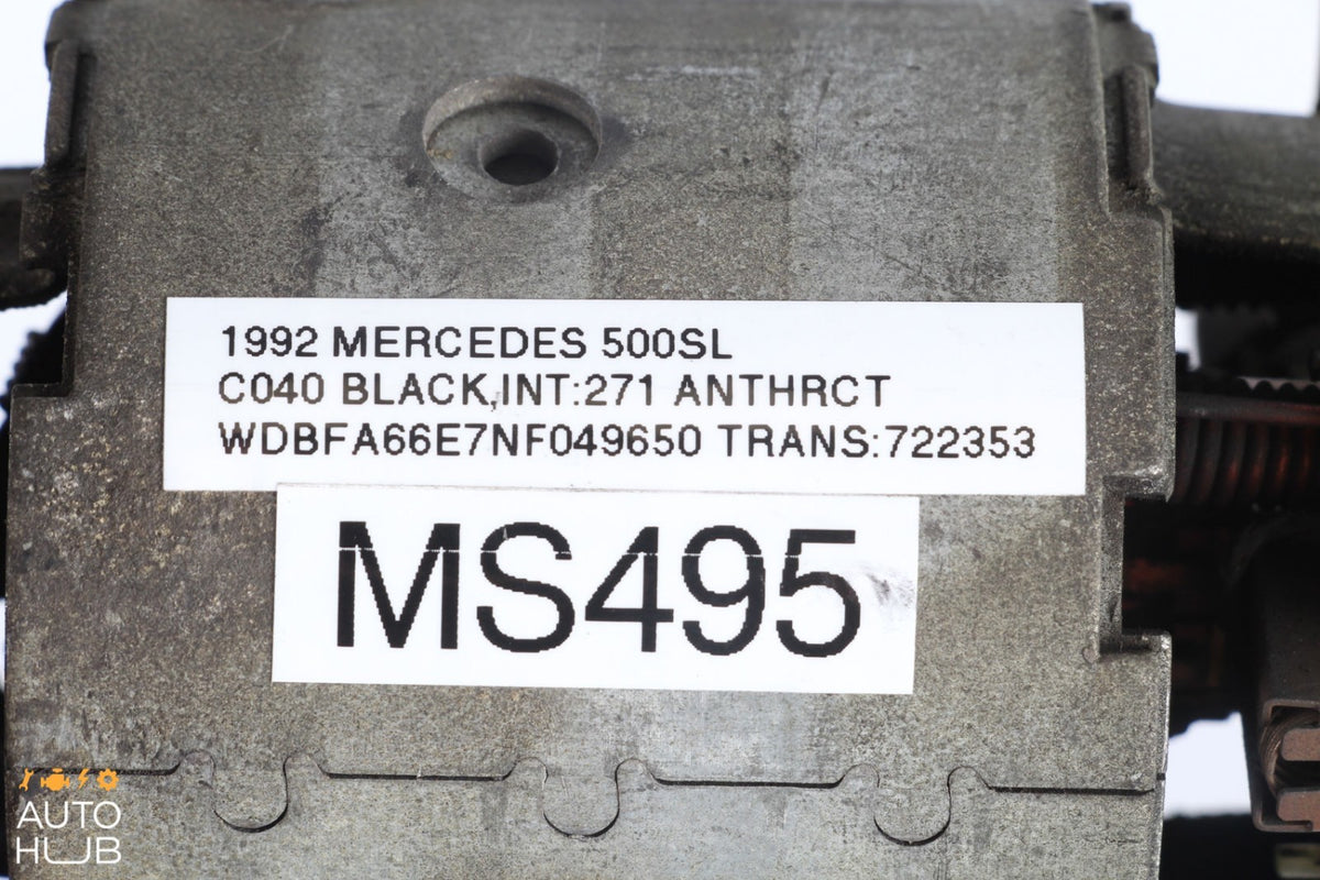 90-02 Mercedes R129 500SL SL500 SL600 AC A/C Heater Motor Blower Fan OEM - photo 10