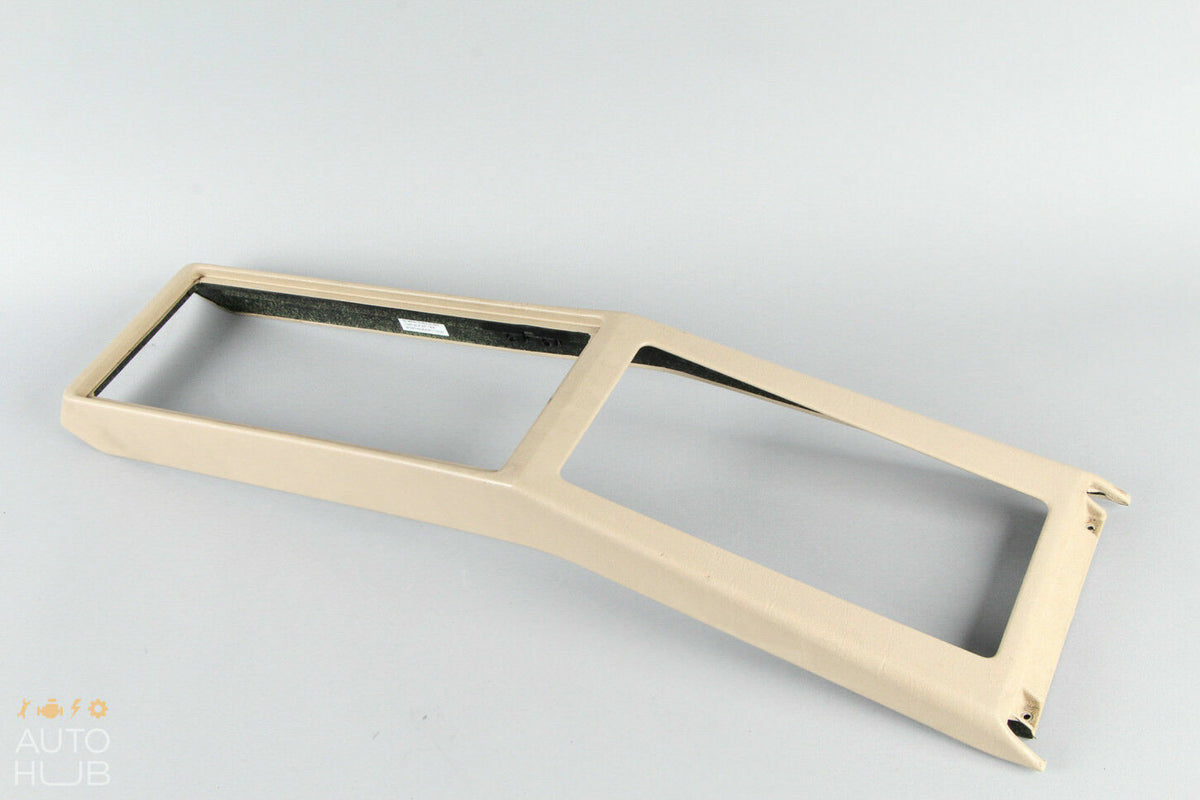 90-02 Mercedes R129 SL320 500SL SL600 Upper Center Console Trim Beige OEM - photo 5