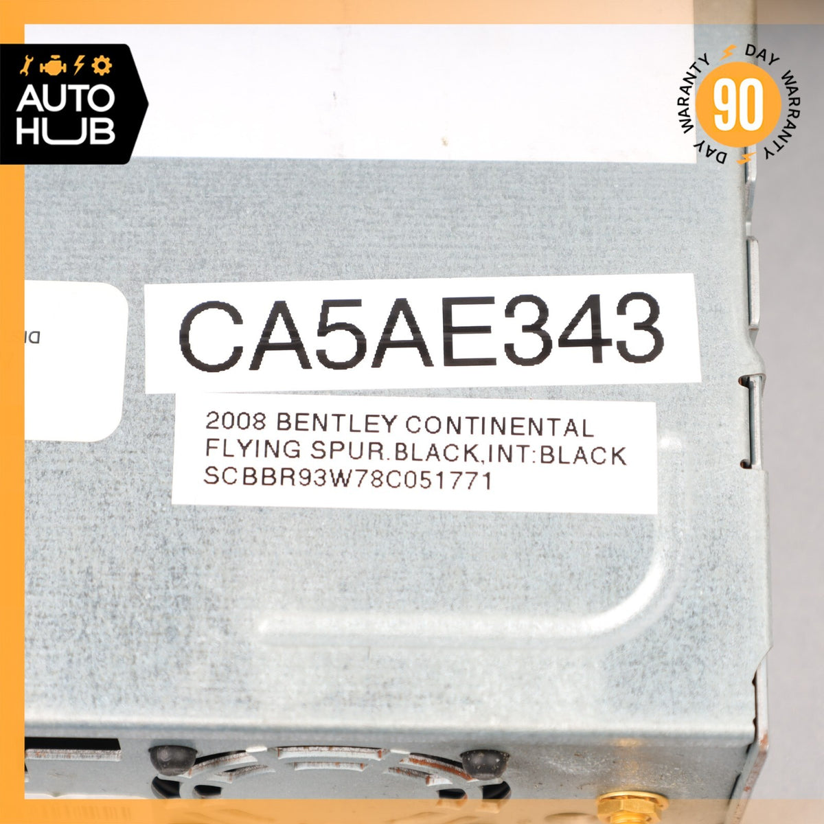 08-11 Bentley Continental Flying Spur GTC Navigation CD Disc Player GPS OEM - photo 14