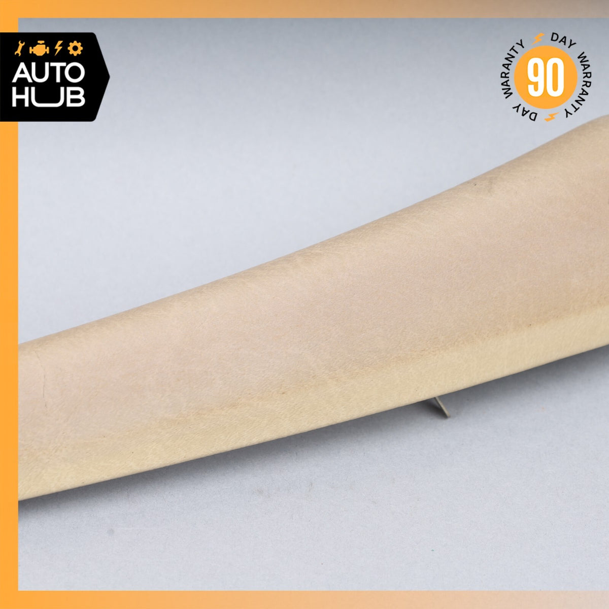 Mercedes W126 420SEL Front Right Door Window Panel Trim Beige OEM - photo 5