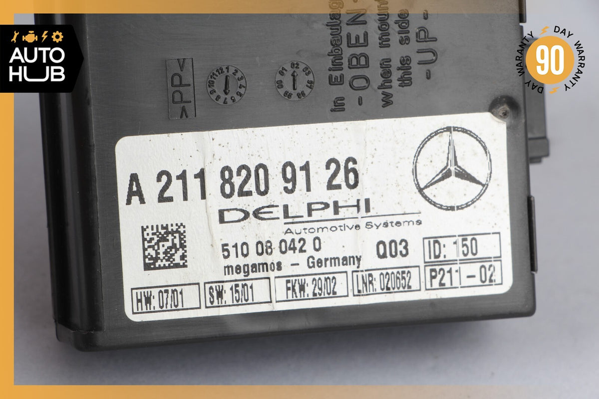 Mercedes R230 SL500 S430 E320 Anti Theft Alarm Module 2118209126 OEM - photo 6
