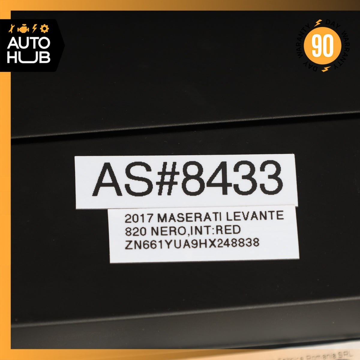 17-20 Maserati Levante S M161 Instrument Cluster Speedometer Trim Cover OEM 26k - photo 16