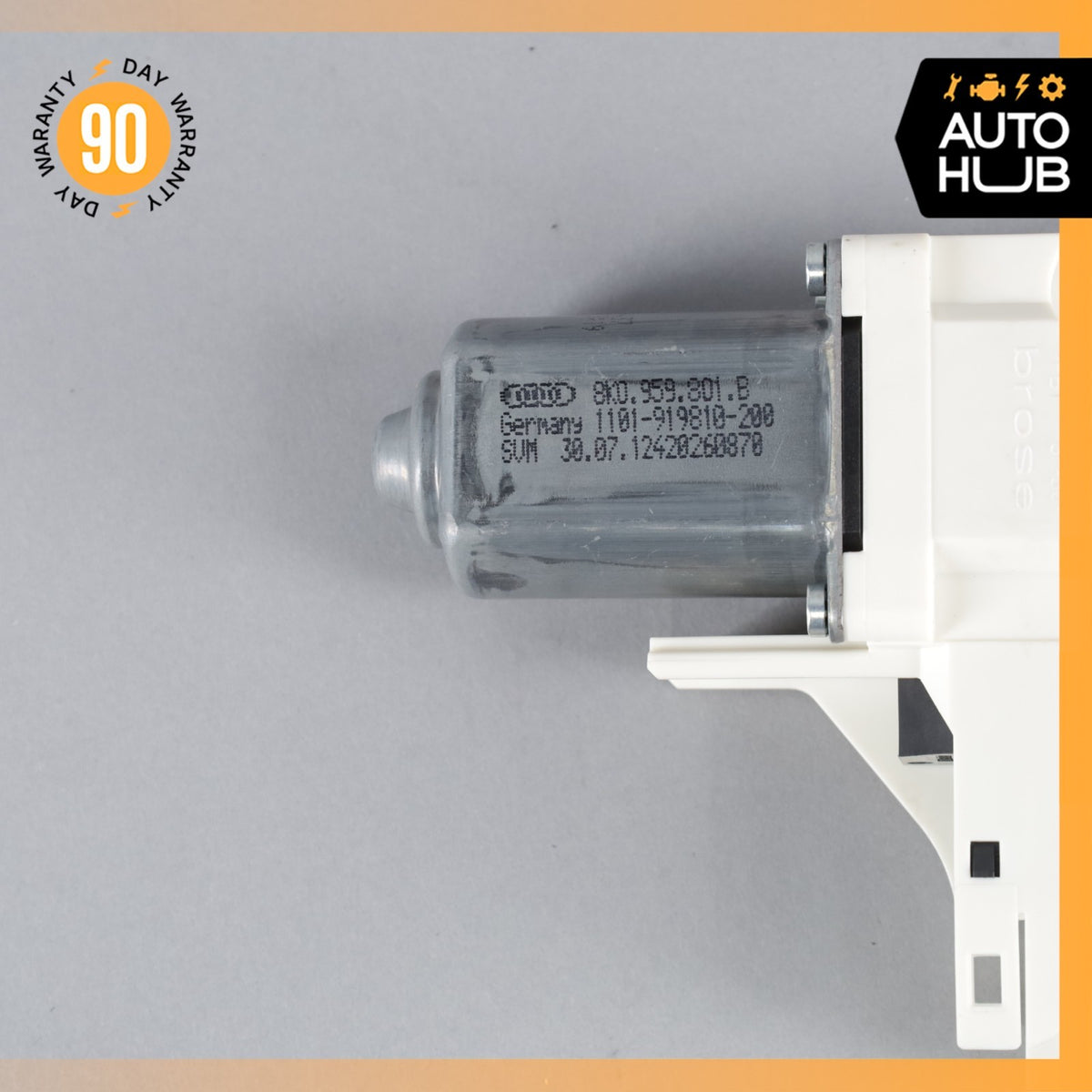 Audi C7 S6 Front Left Driver Door Window Regulator Motor 8K0959801B OEM - photo 3