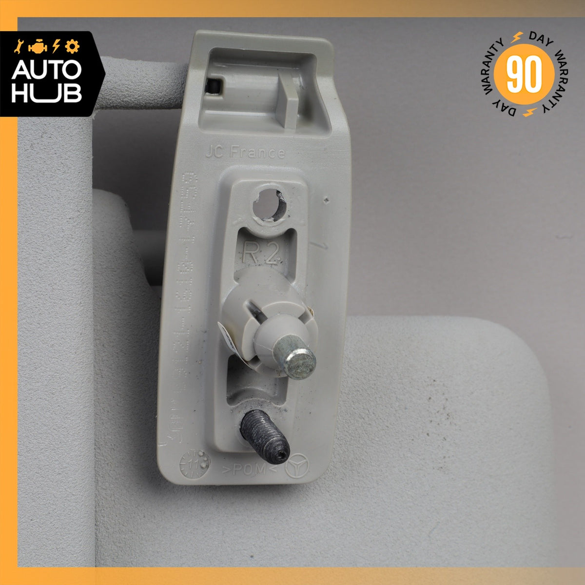 06-12 Mercedes X164 GL450 ML350 Sun Visor Sunvisor Front Right Side Gray OEM - photo 9