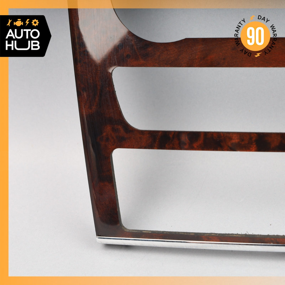 06-12 Mercedes W164 ML350 GL550 ML550 Center Console Control Trim Bezel Wood OEM - photo 5