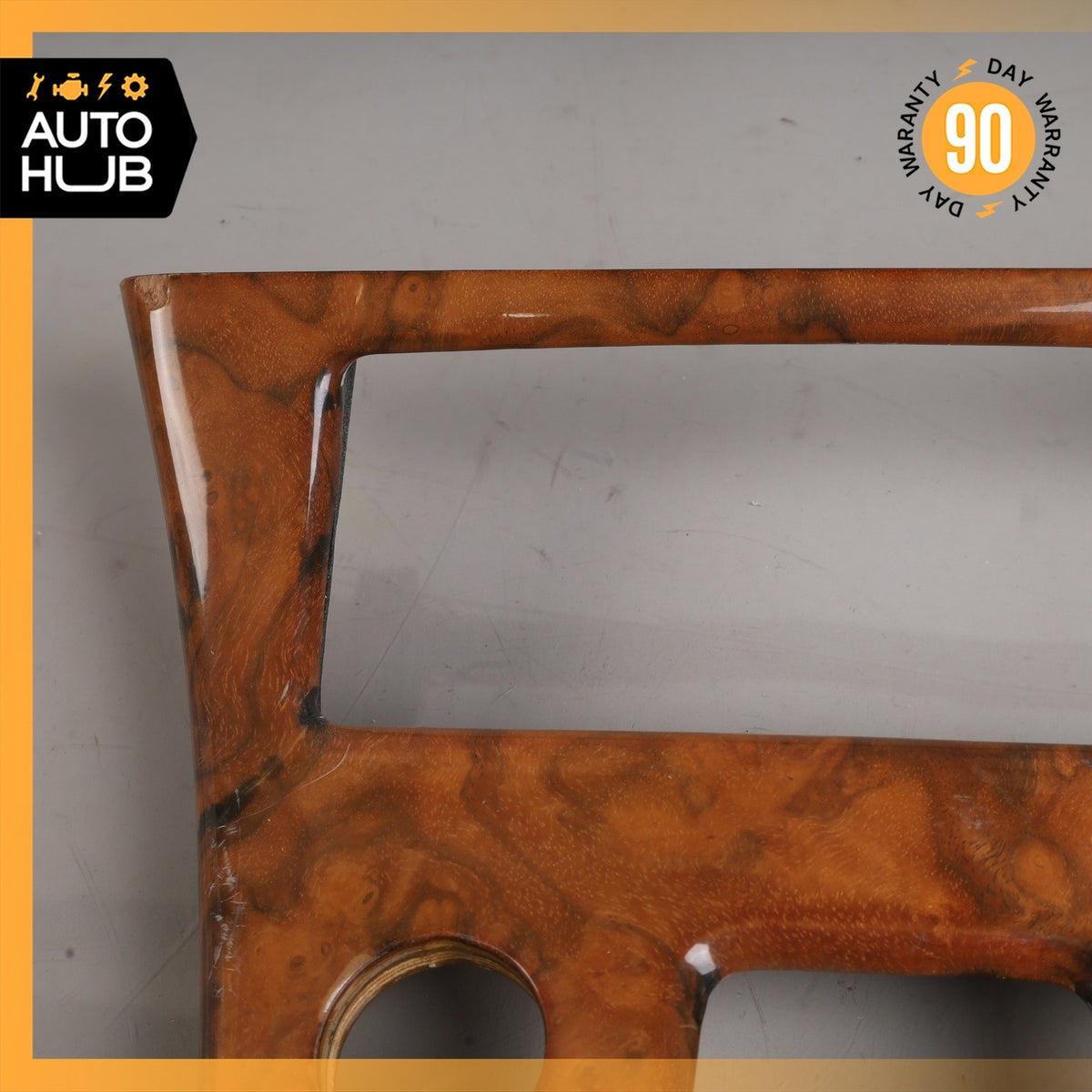 99-04 Bentley Arnage Center Console Ashtray Trim Panel Wood OEM 50k - photo 3