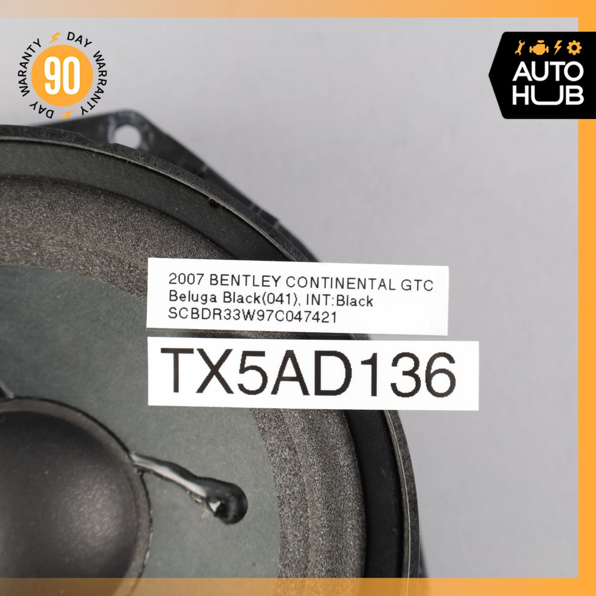 Bentley Continental GTC GT Front or Rear Door Sound Speaker OEM - photo 8