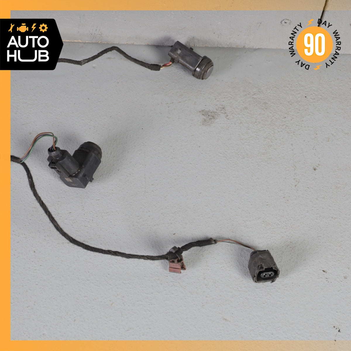 Bentley Continental GTC GT Rear Bumper Parking Sensor Wire Harness PDC OEM 40k - photo 3