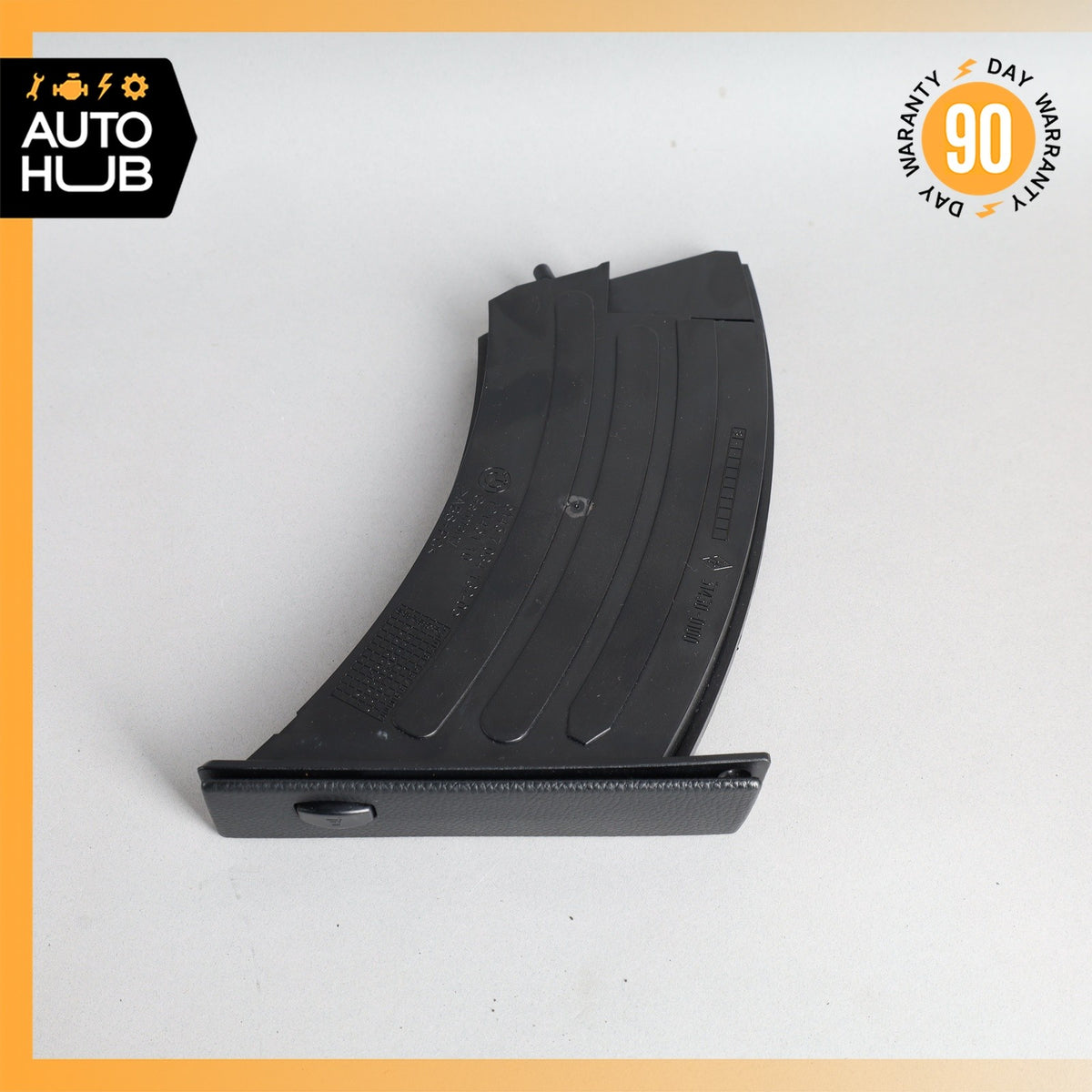04-10 BMW E60 550i 528i 535i Left Dashboard Storage Cupholder Trim OEM - photo 3