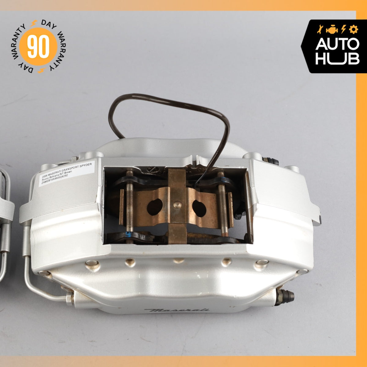 Maserati M138 GranSport 4200 Front Left & Right Brake Caliper Calipers Set OEM - photo 7