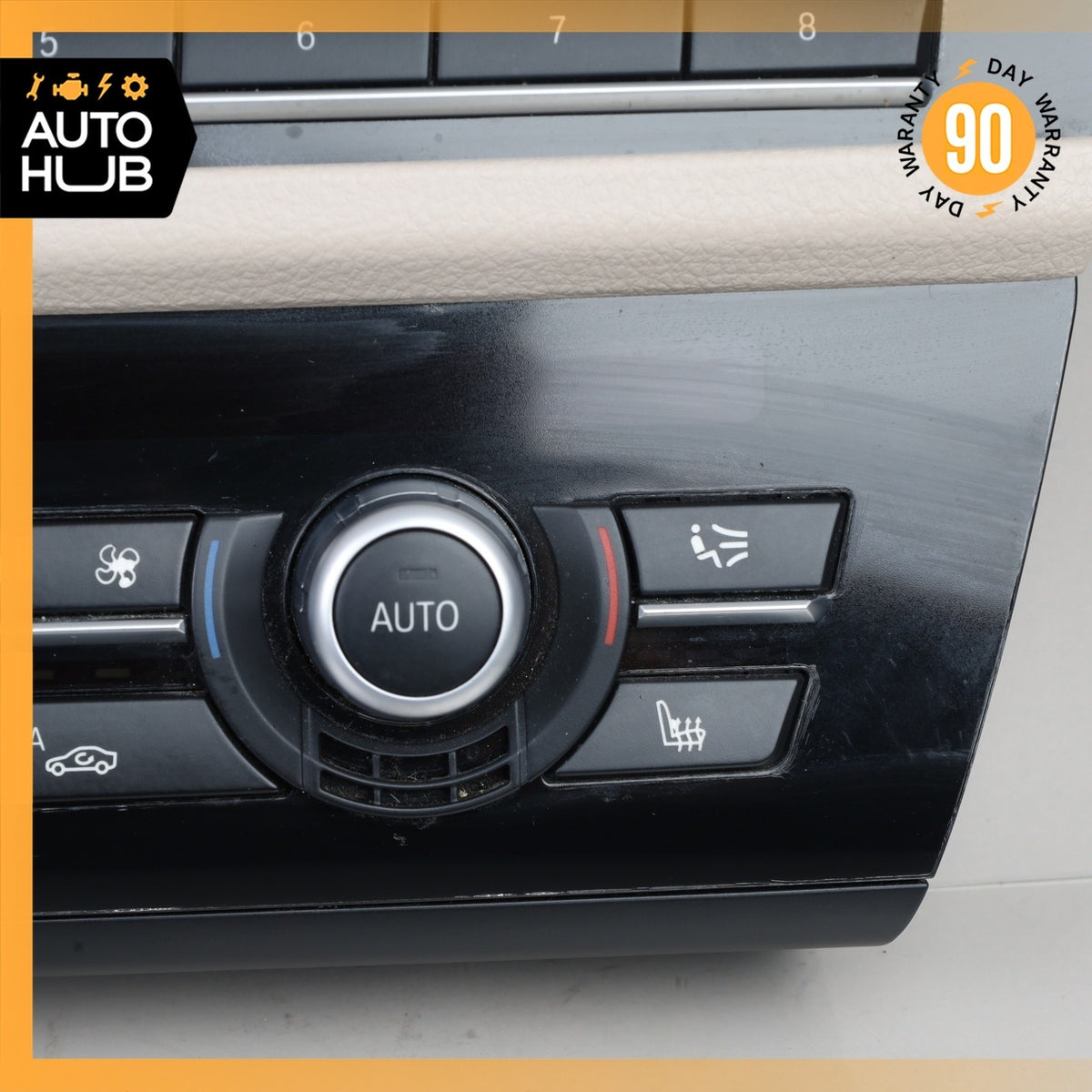 BMW F10 ActiveHybrid 5 550i AC A/C Automatic Heater Climate Control Switch OEM - photo 5