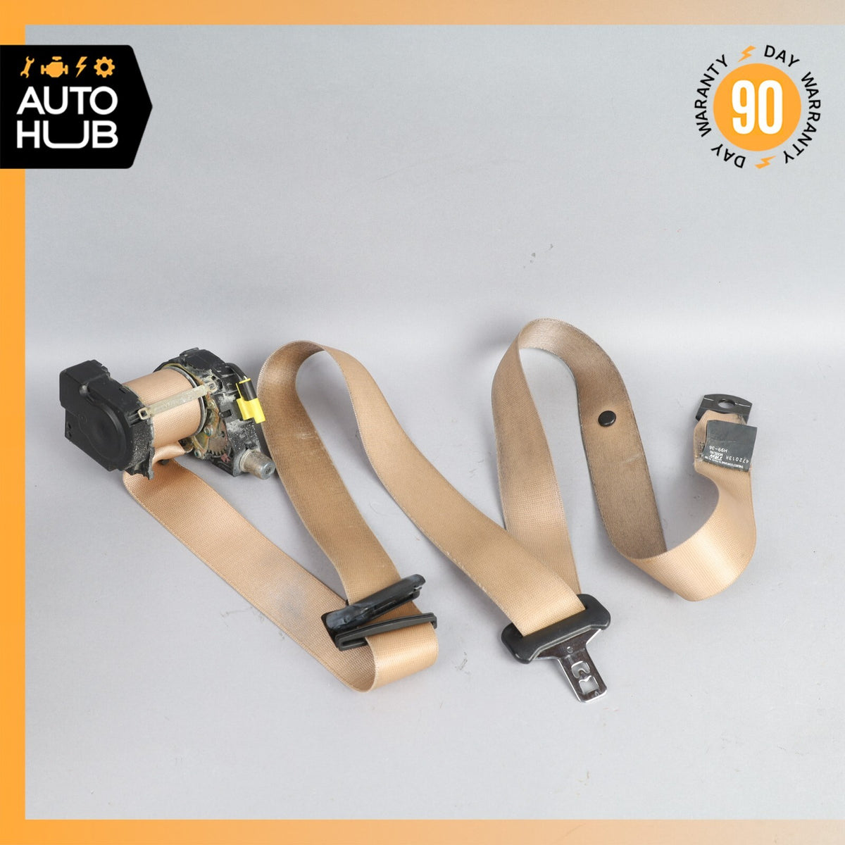 98-05 Mercedes W163 ML320 ML350 ML55 Front Right Passenger Seat Belt Java OEM - photo 1